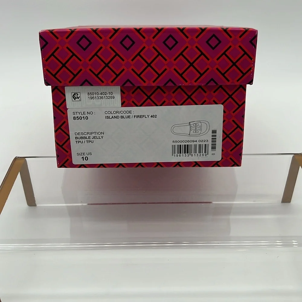 Tory Burch Bubble Jelly Island Blue/Firefly